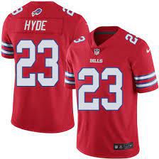 Men Buffalo Bills 23 Micah Hyde Nike Red Game NFL Jersey